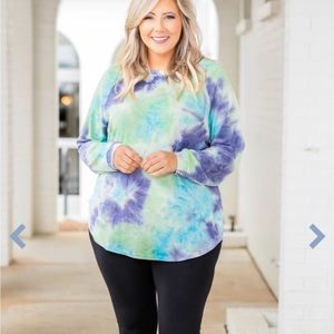 Tie dye long sleeve